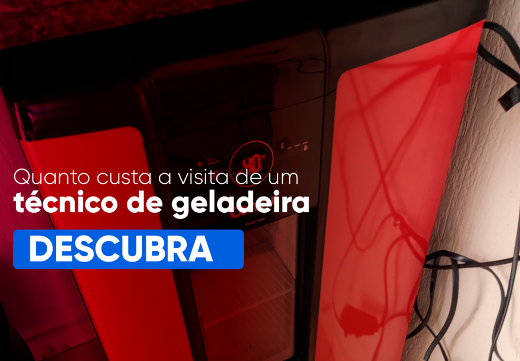 Quanto custa a visita de um técnico de geladeira? Na O7 Assistência Técnica, a visita é gratuita quando você fecha o serviço.