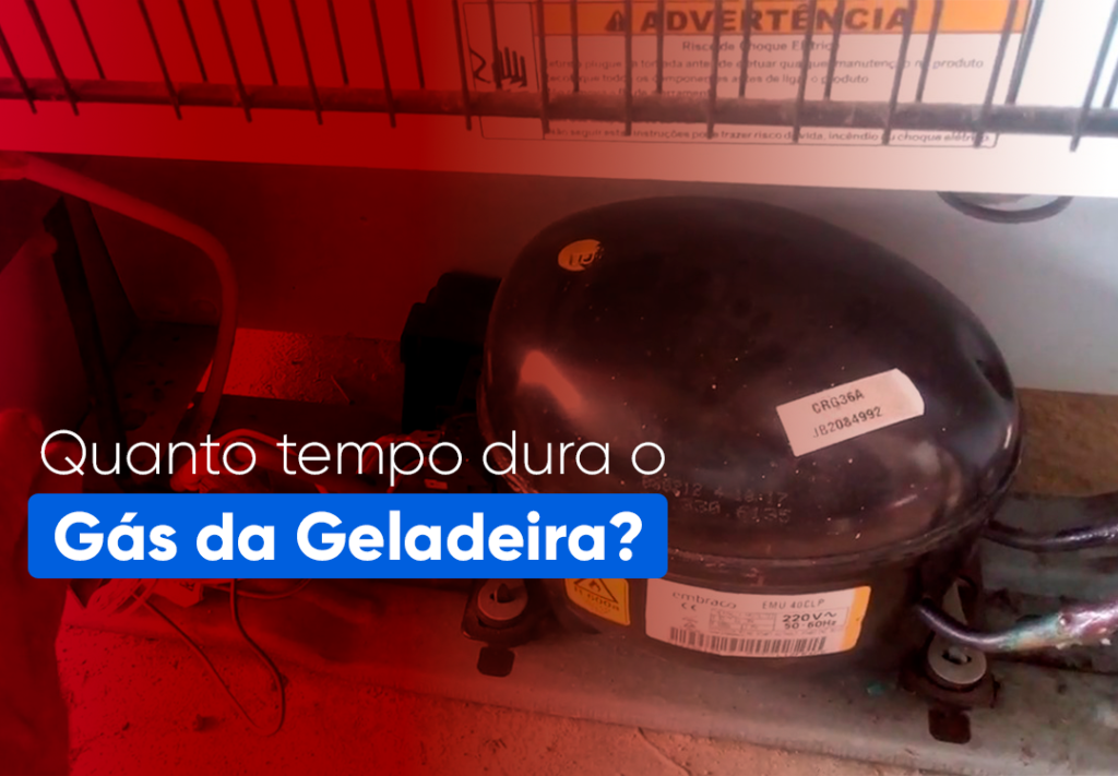 O gás de geladeira pode durar entre 10 e 20 anos, porém isso não significa que sua geladeira possa ter problemas devido ao mau uso.