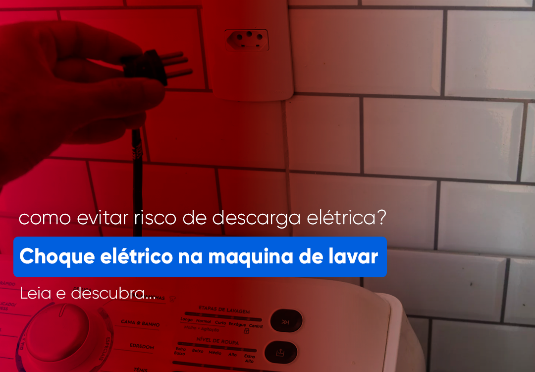 Choque elétrico na máquina de lavar: como evitar risco? Evitar o choque elétrico na máquina de lavar começa entendendo o que, de fato, pode provocar esse problema.