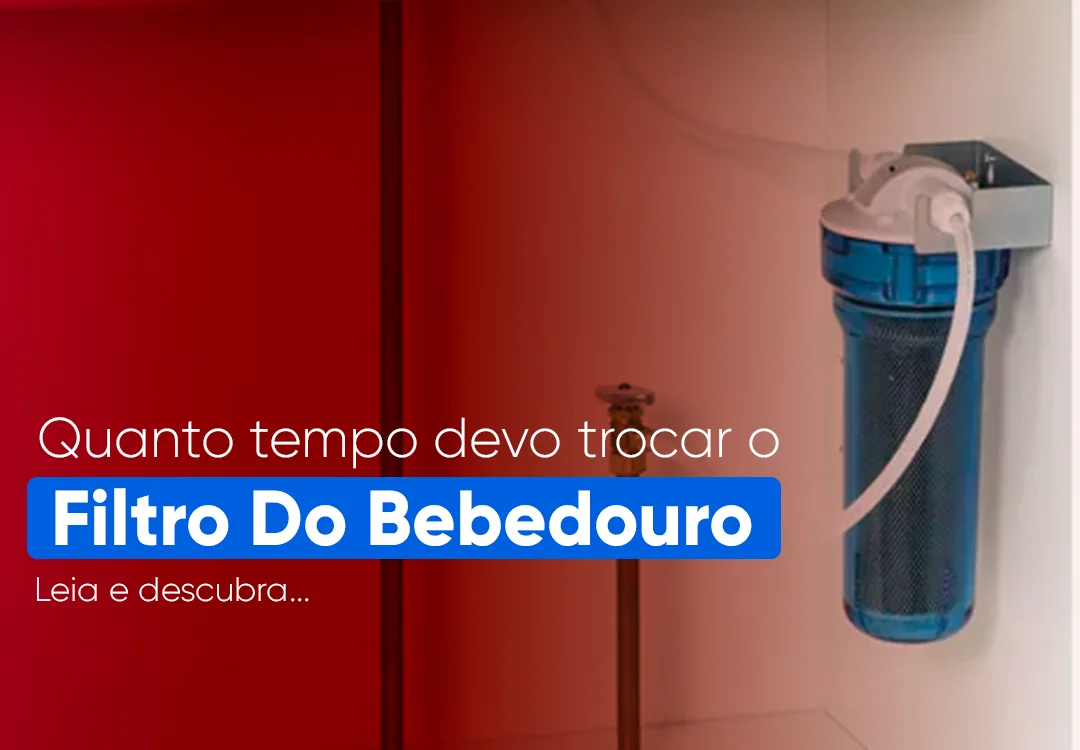 Quanto tempo devo trocar o filtro do bebedouro? Quanto tempo devo trocar o filtro do bebedouro? A recomendação geral é que o filtro do bebedouro seja substituído a cada seis meses.