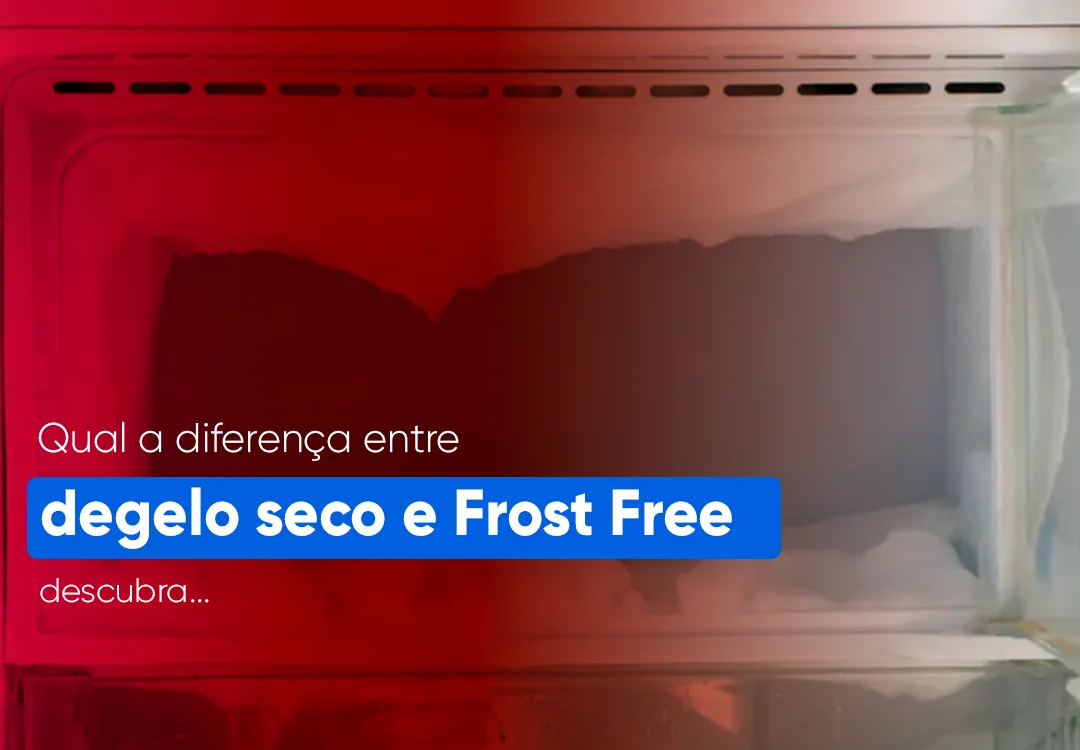 Qual a diferença entre degelo seco e Frost Free? Descubra Revelamos Qual a diferença entre degelo seco e Frost Free e como eles se comportam na sua geladeira. Leia e descubra!